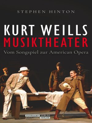 cover image of Kurt Weills Musiktheater